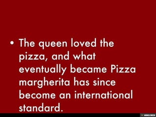 History of pizza