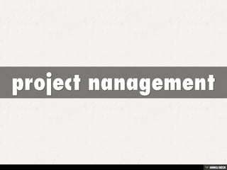project nanagement 