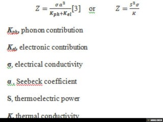 Quantum well thermoelectric