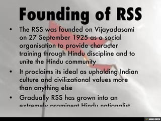 Rashtriya Swayamsevak Sangh