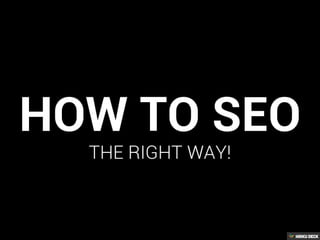 What is SEO in 2015