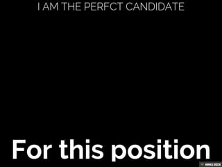 Noah's Visual Resume