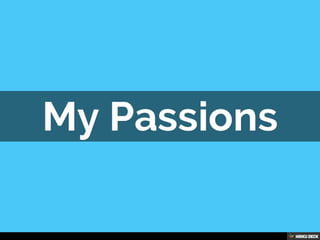 Noah's Visual Resume