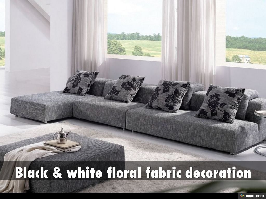 How To Decorate With Classic Color Combination Black and White