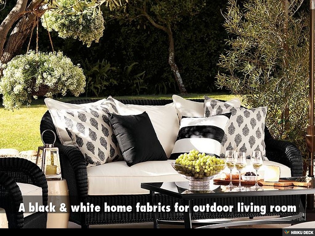 How To Decorate With Classic Color Combination Black and White