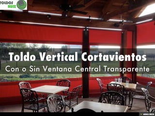 Toldos para Hostelería y Comercios