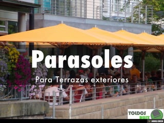 Toldos para Hostelería y Comercios