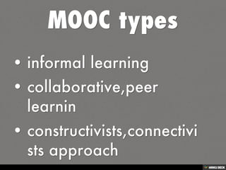 MOOC PRESENTATION