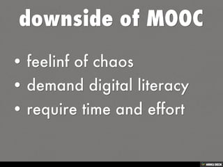 MOOC PRESENTATION