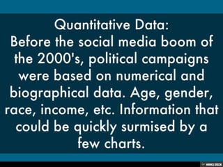 Data in Politics
