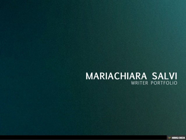 copywriter portfolio
