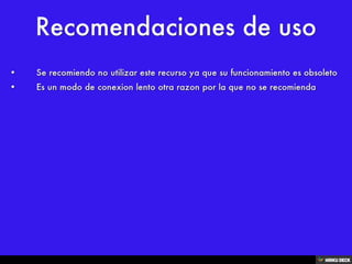 Recursos Periféricos.