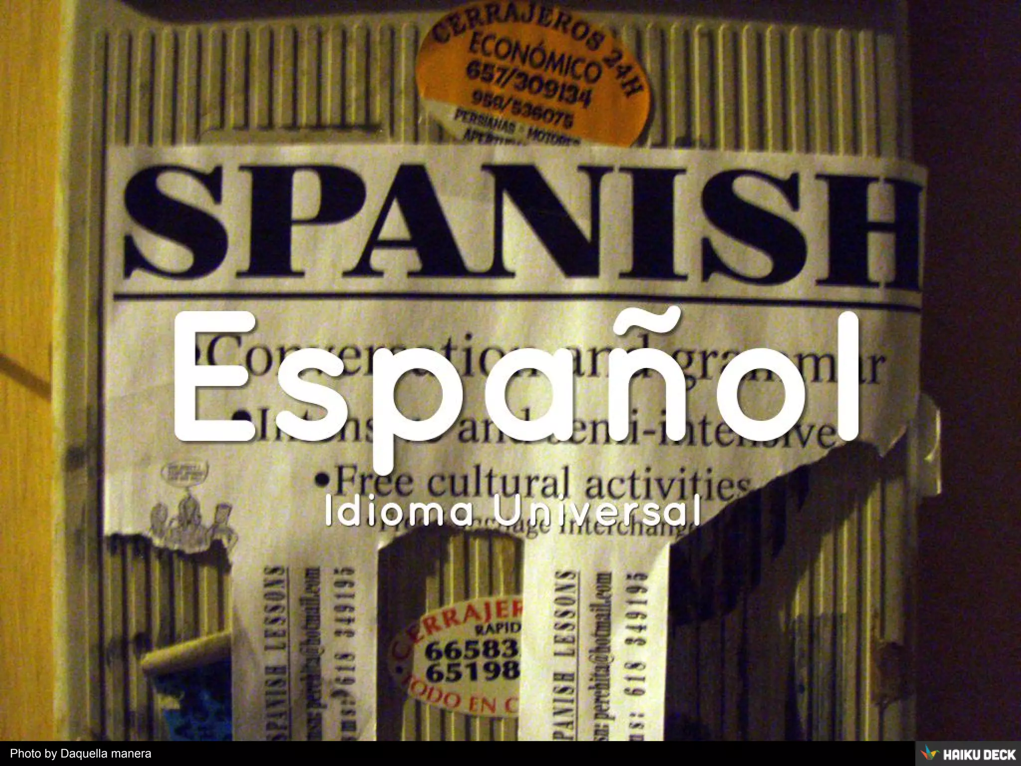 Photo by Daquella manera