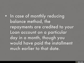 FAQ ON BANKING(HOME LOANS)