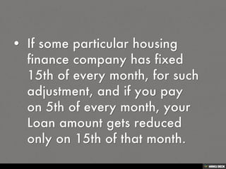 FAQ ON BANKING(HOME LOANS)