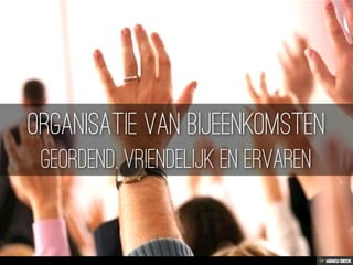 Wat kan ik betekenen voor uw organisatie?