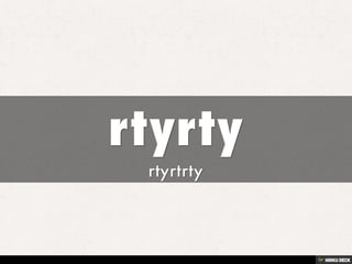 rtyrty | PDF