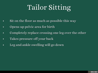 Easy Pregnancy Exercises