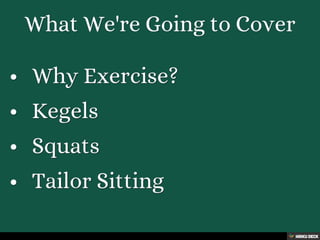 Easy Pregnancy Exercises