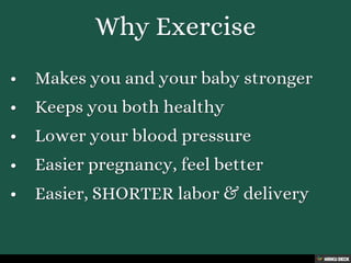 Easy Pregnancy Exercises