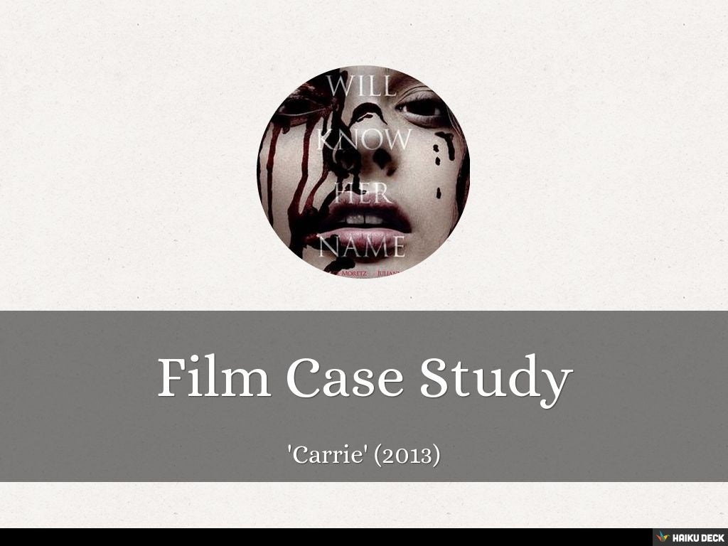 film production case study