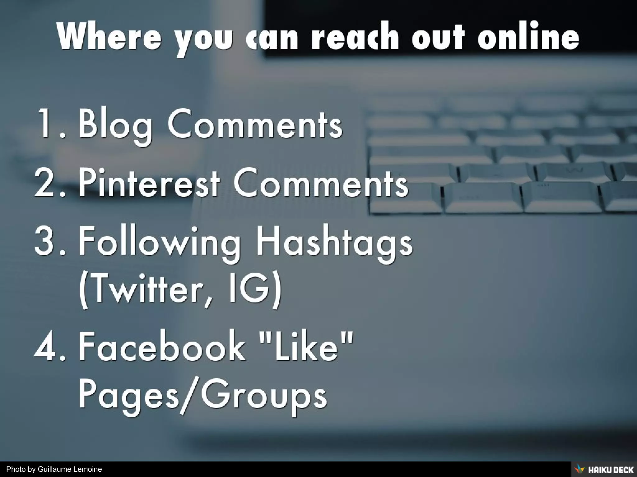 Photo by Guillaume Lemoine