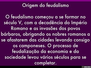 Feudalismo