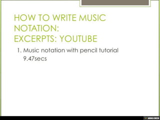 Music Theory I GKM1293 by LPT (week 1 & 2)