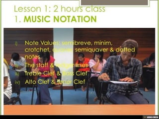 Music Theory I GKM1293 by LPT (week 1 & 2)