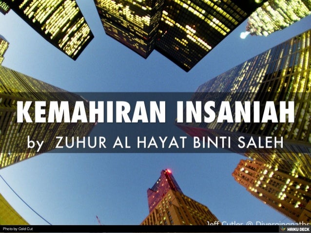 KEMAHIRAN INSANIAH