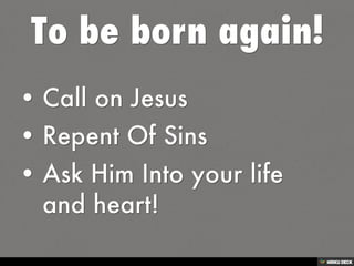 Being Born Again! | PDF