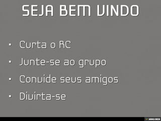 Seja Bem Vindo