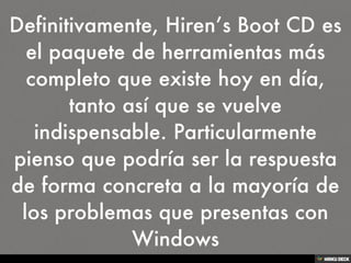 HIREN'S BOOT | PPT