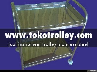 www.tokotrolley.com  jual instrument trolley stainless steel 