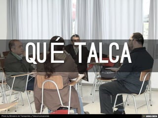 Photo by Ministerio de Transportes y Telecomunicaciones
 