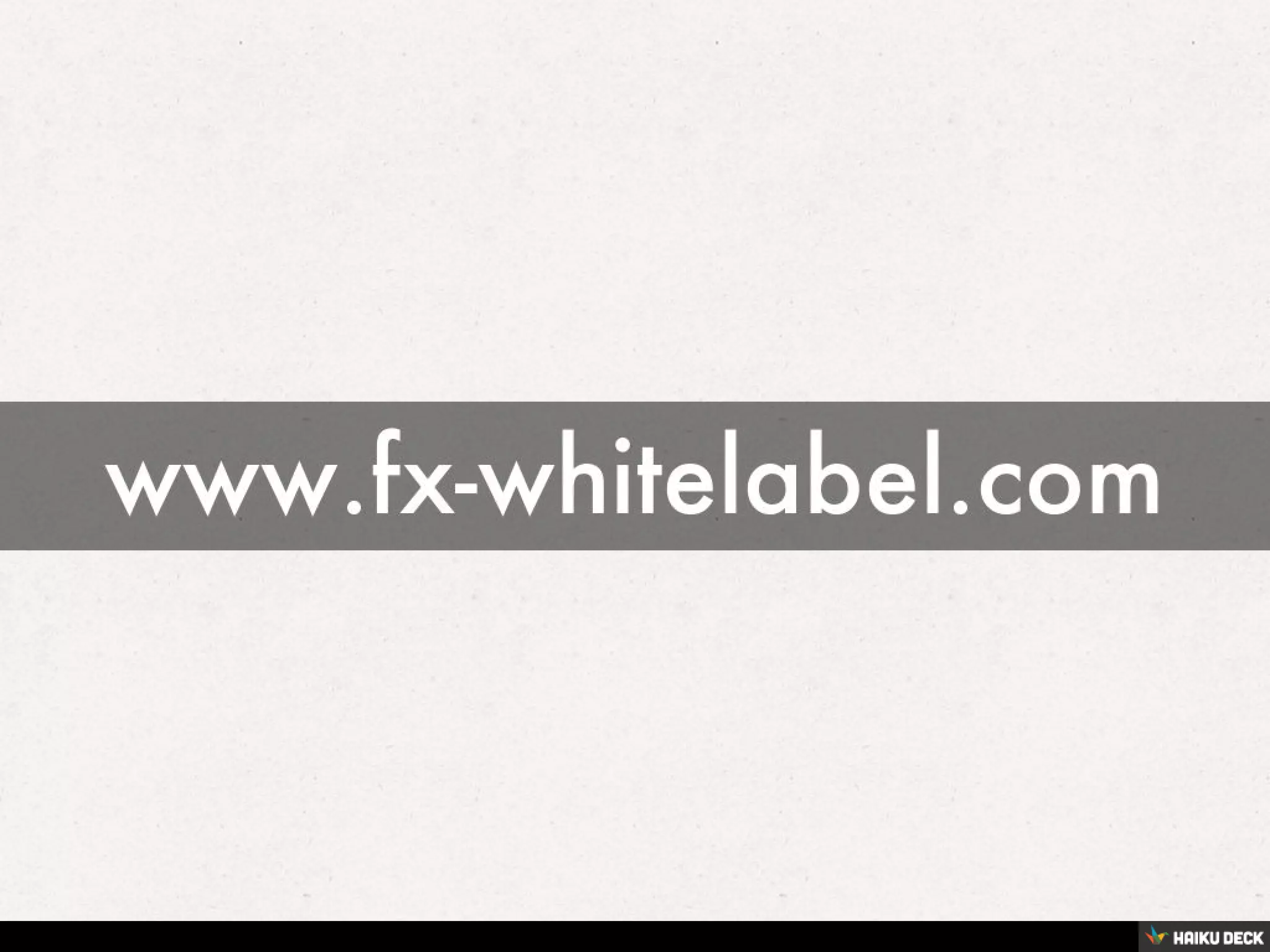 Free Forex White Label | PPT