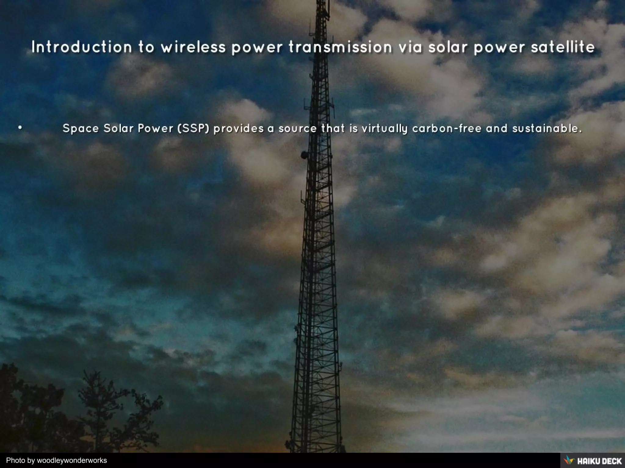 WIRELESS POWER TRANSMISSION