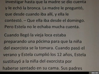 Segundo premio relatos de terror