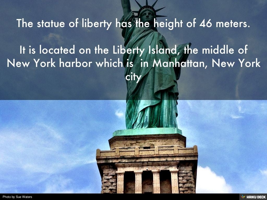 THE STATUE OF LIBERTY