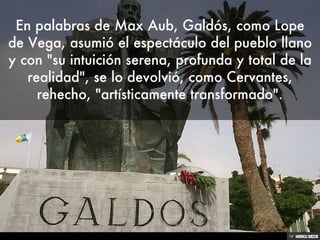 Benito Pérez Galdos