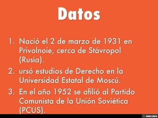 Mijail Gorbachov