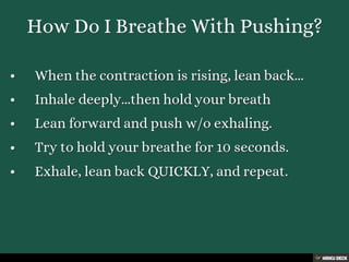 Baby Birth Pushing