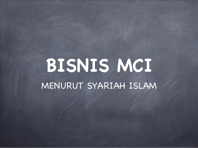 Penjelasan Network Marketing dalam Islam
