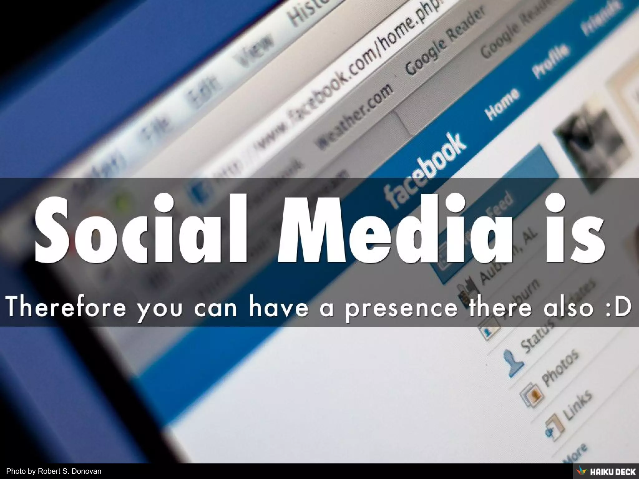 Photo by skoeber - Creative Commons Attribution-NonCommercial-ShareAlike License https://www.flickr.com/photos/29662240@N02 Created with Haiku Deck
 