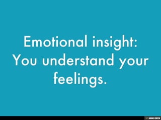 How to be emotionally intelligent