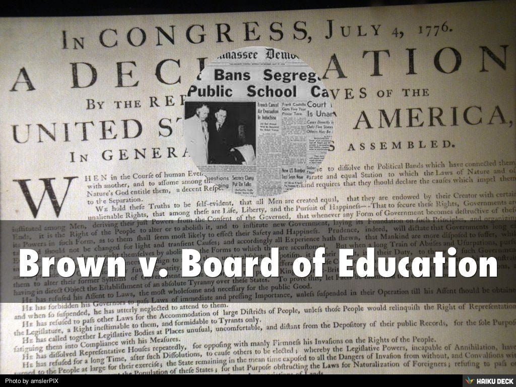 Brown v. Board of Education
