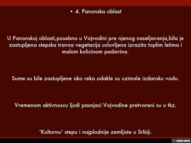 Biljni i zivotinjski svet Srbije | PPT