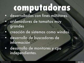 computadoras