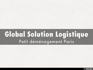 Global Solution Logistique