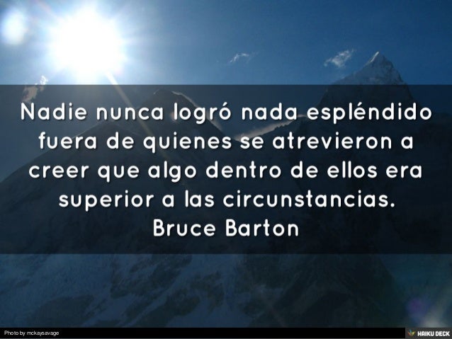 Frases que inspiran